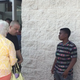 A man confronts an old woman who started yelling at a child selling candy outside a Target in Rowland Heights, Calif.
Facebook